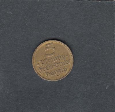 Beschrijving: 5 Pfennig FISH